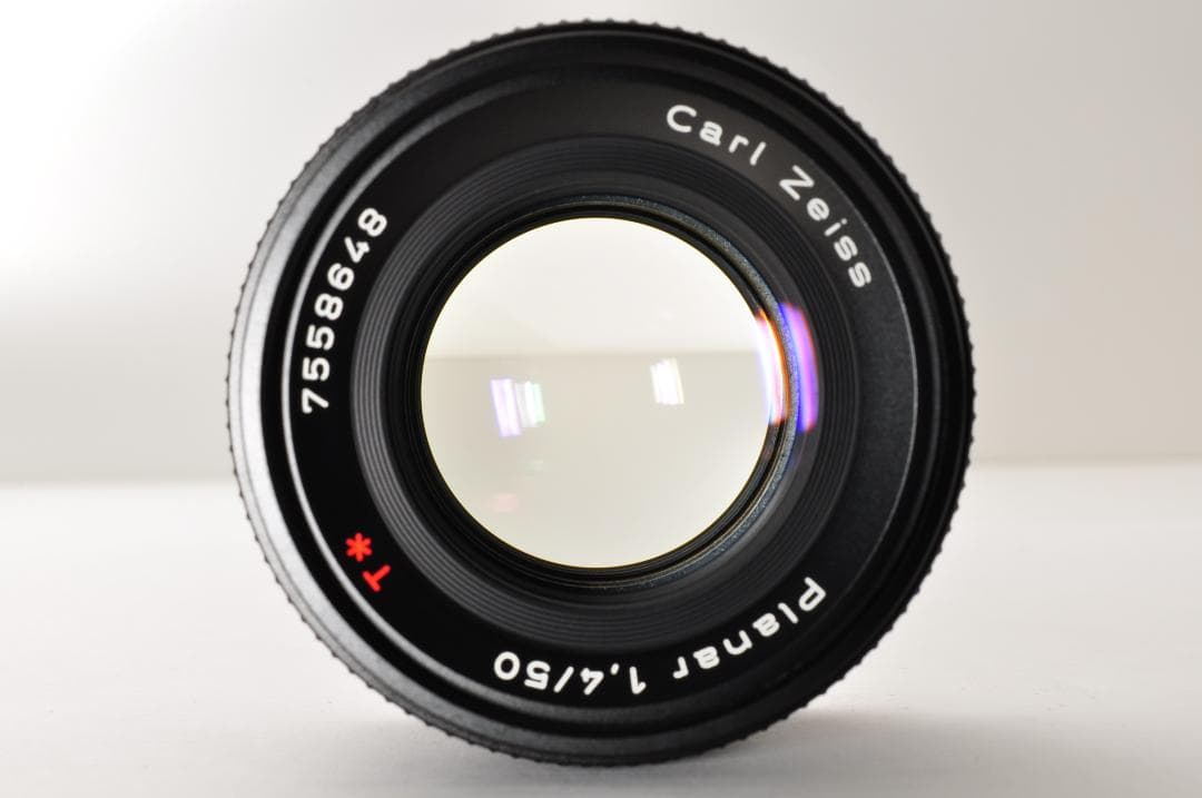 レンズ(単焦点) #EI16 Contax Planar T* 50mm f/1.4 MMJ