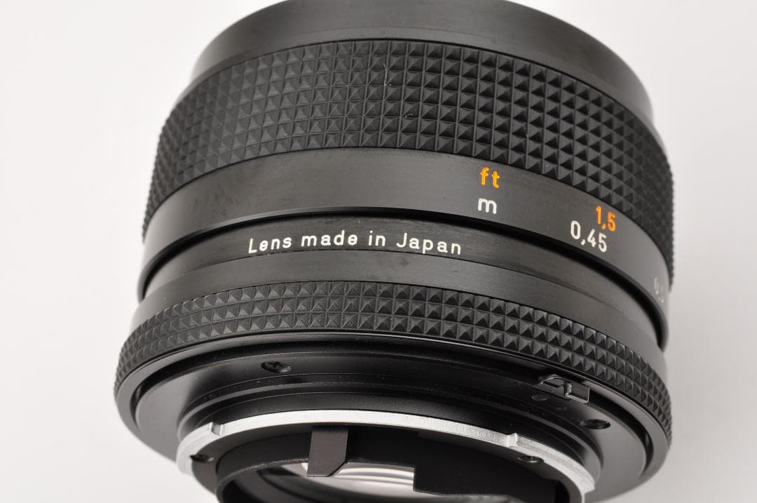 レンズ(単焦点) #EI16 Contax Planar T* 50mm f/1.4 MMJ