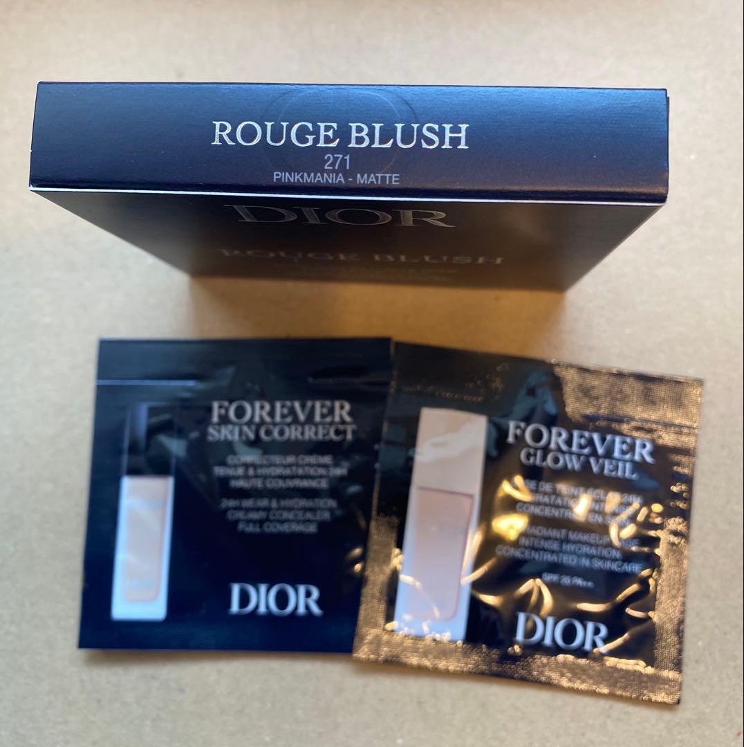 新品/Dior ディオールスキン ルージュブラッシュ 271 ピンクマニアマット