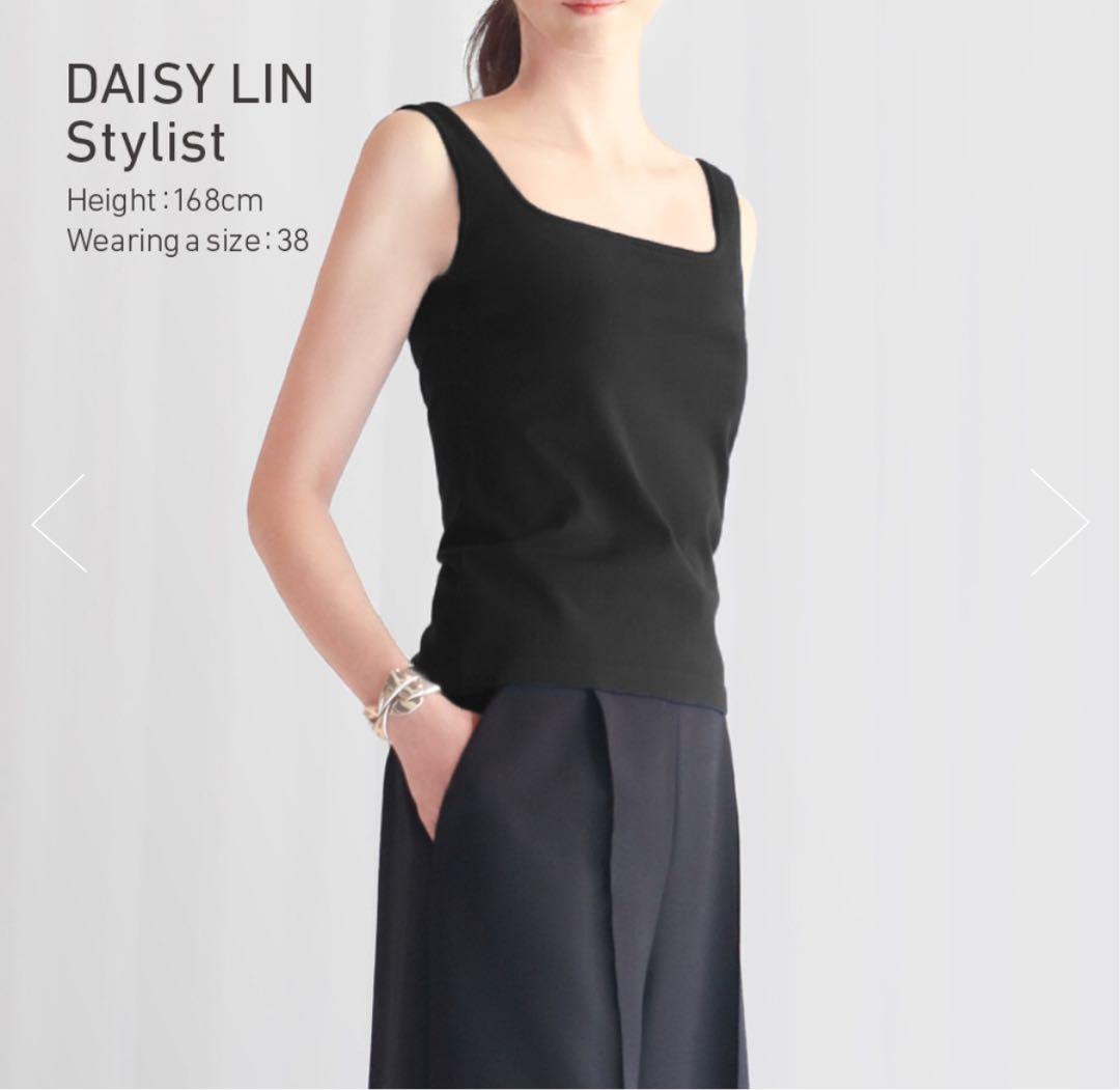 未使用品♡ FOXEYフォクシー DAISY LIN知的デコルテスクエアトップ