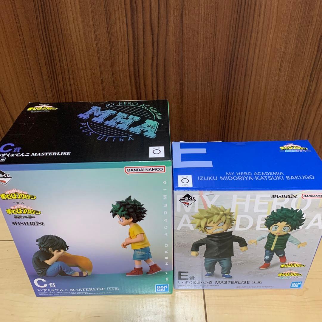 ヒロアカ 一番くじ いずく＆てんこ いずく＆かつき フィギュア