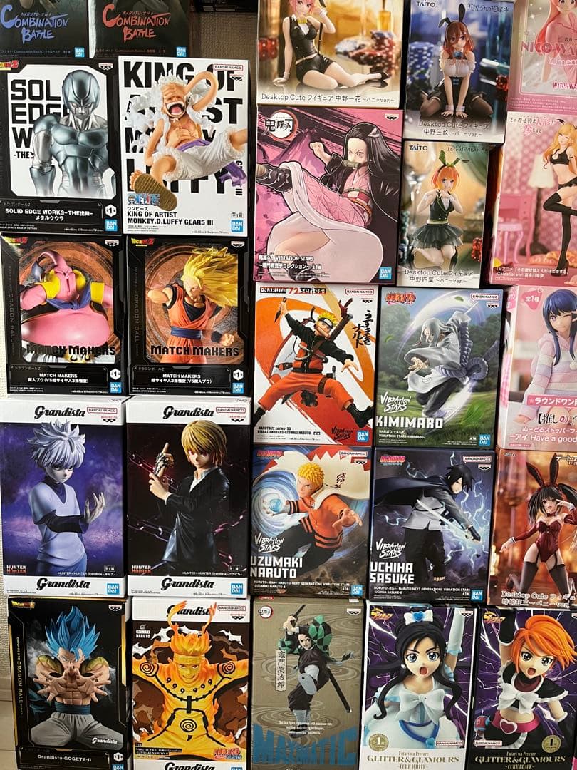 最安価！　人気アニメ　美少女系アニメ　プライズフィギュア　52点セットまとめ売り