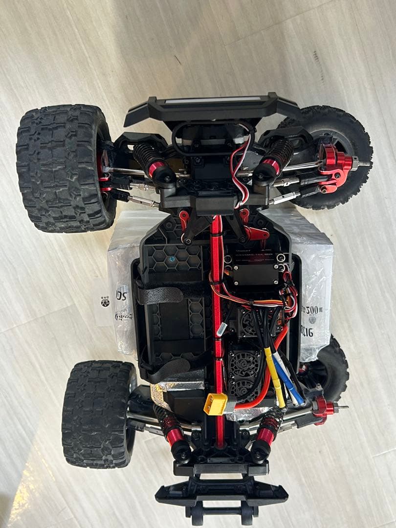 MJX 1/10 10208 ブラシレス 社外アルミパーツ ラジコン 新品タイヤ