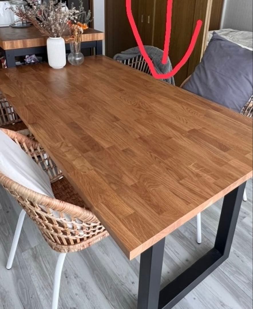 wooden JAPAN Takumi Issho匠一松 ダイニングテーブル