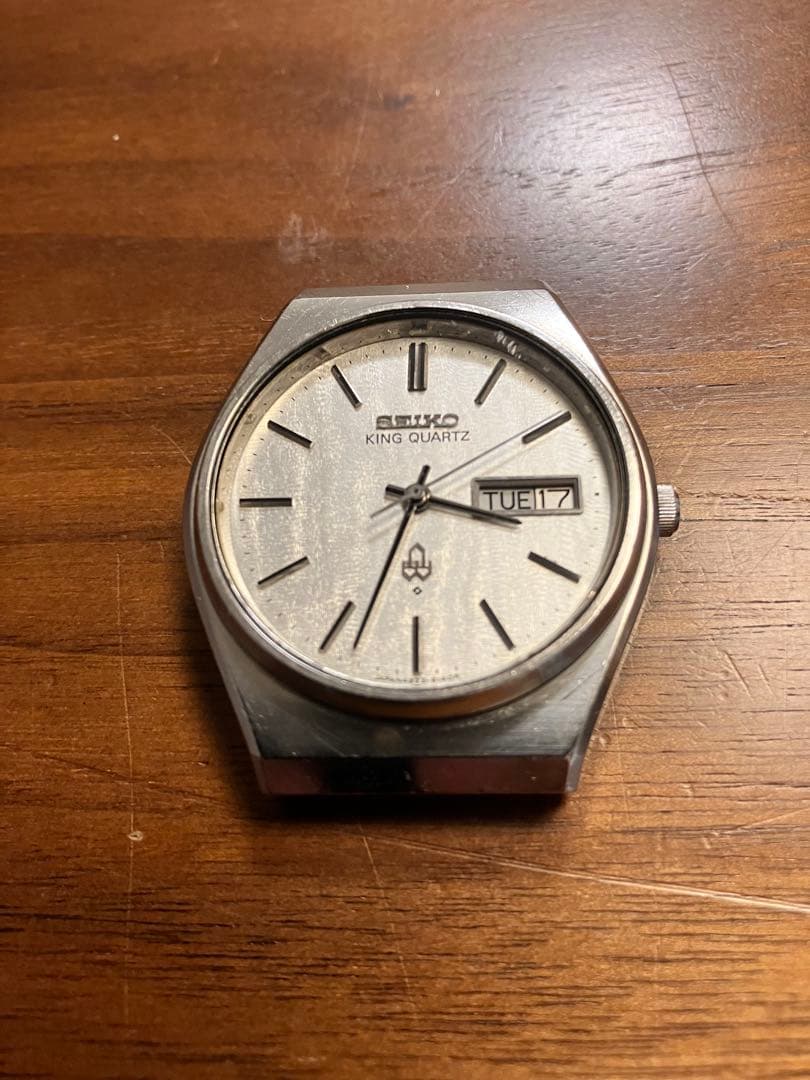 【SEIKO】KING QUARTZ 1977年製（要メンテ品）