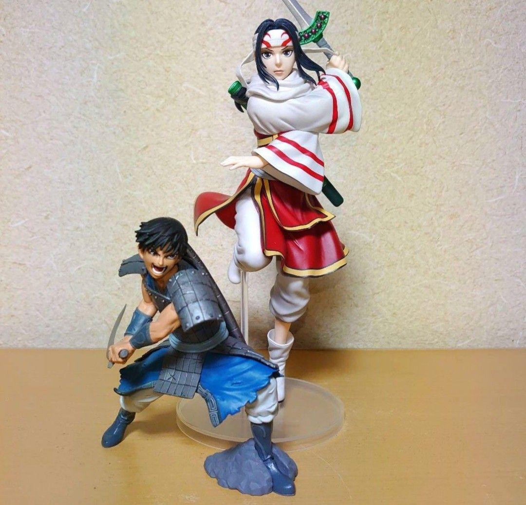 一番くじ キングダム 大将軍の見る景色 C賞 羌瘣 信 フィギュア