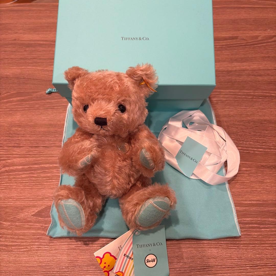 Tiffany & Co. x Steiff ぬいぐるみ テディベア