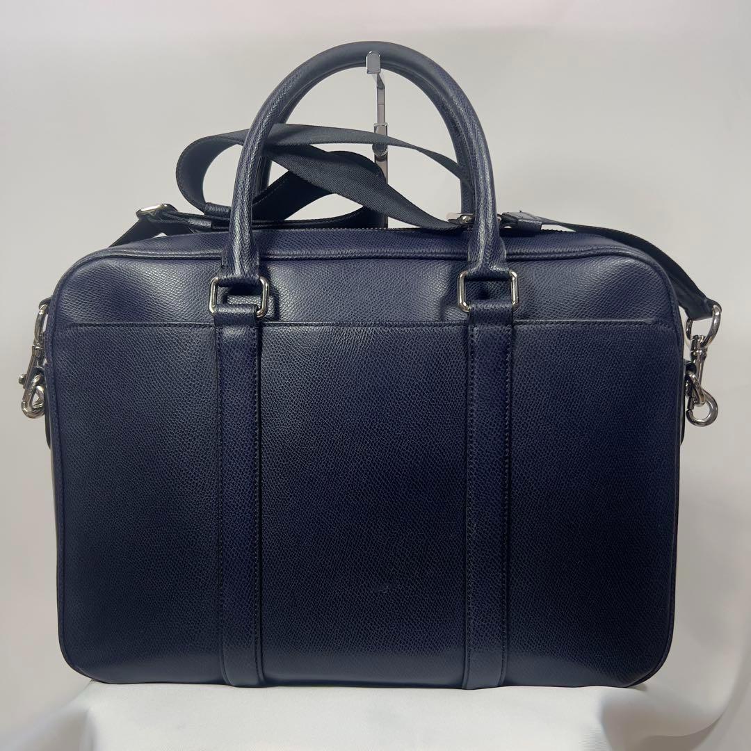 COACH ネイビー ビジネスバッグ