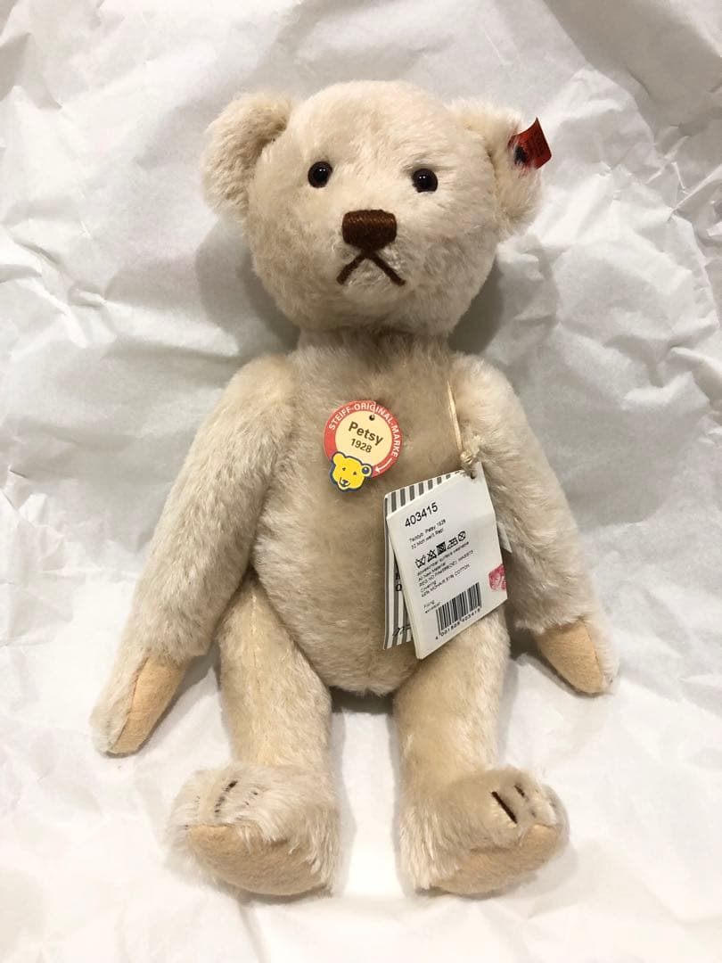 シュタイフ【steiff】 テディベア　ペッツィー　レプリカ1928　32㎝
