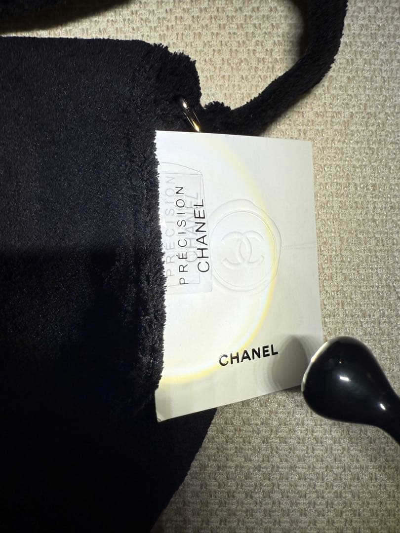 新品　シャネル　ノベルティ　ショルダーバッグ　非売品　ブラック　パイル　エナメル