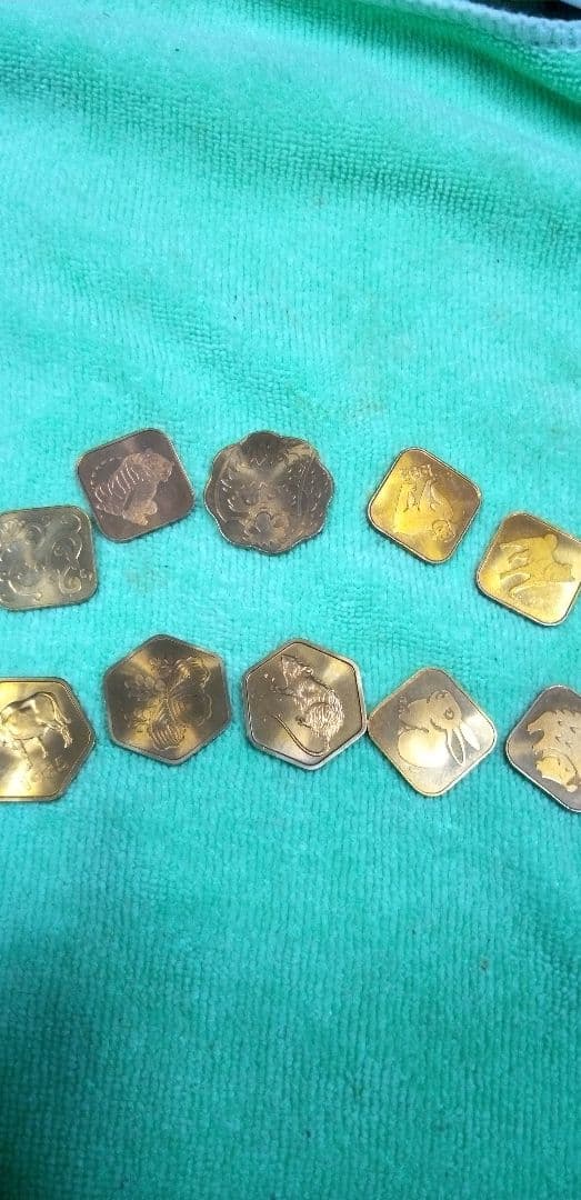 純銀メダル（5枚）と、銅メダル（10枚）セツト。未使用　 銀（高騰中）　4