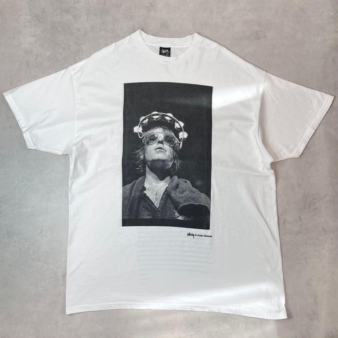STUSSY × Josh Cheuse フォトT OASIS ホワイト　XL