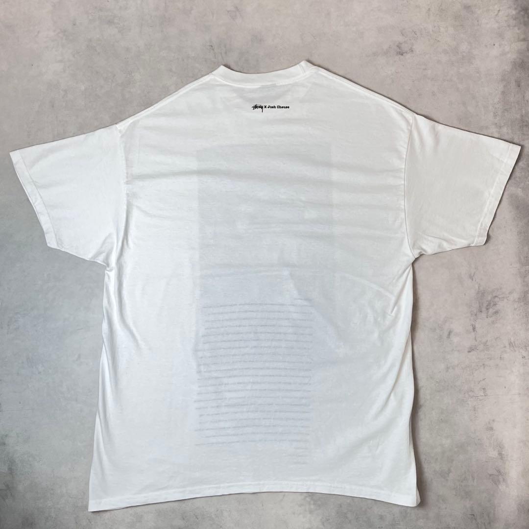 STUSSY × Josh Cheuse フォトT OASIS ホワイト　XL