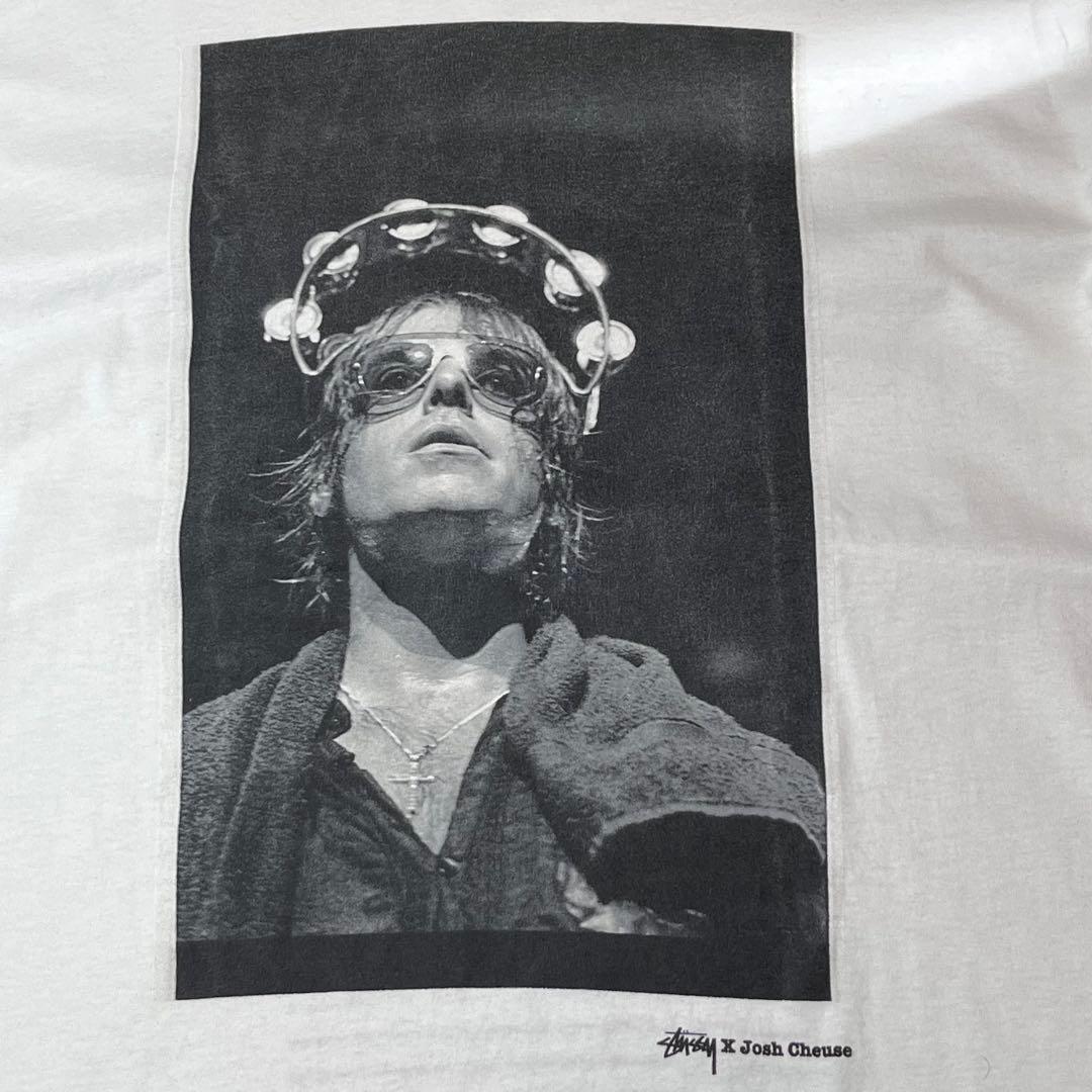 STUSSY × Josh Cheuse フォトT OASIS ホワイト　XL