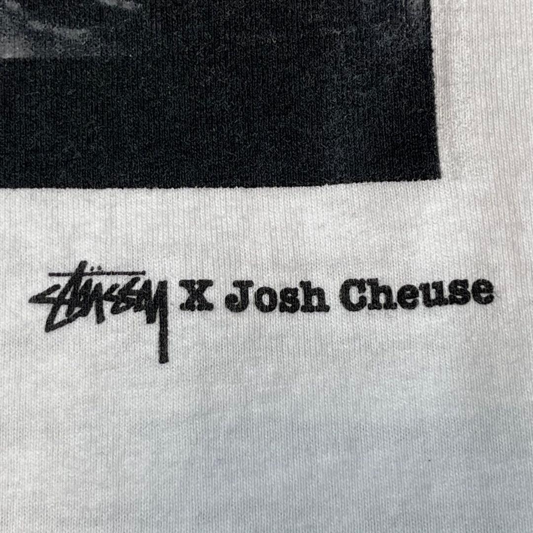 STUSSY × Josh Cheuse フォトT OASIS ホワイト　XL