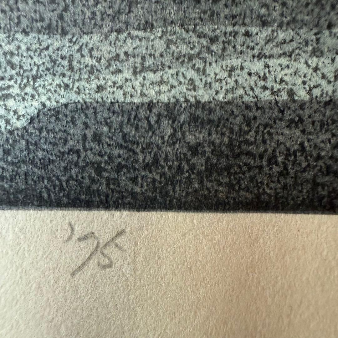 超限定11月2日20時迄‼️名所‼️井堂雅夫木版画金沢十景『東山』金沢名所花街額装品