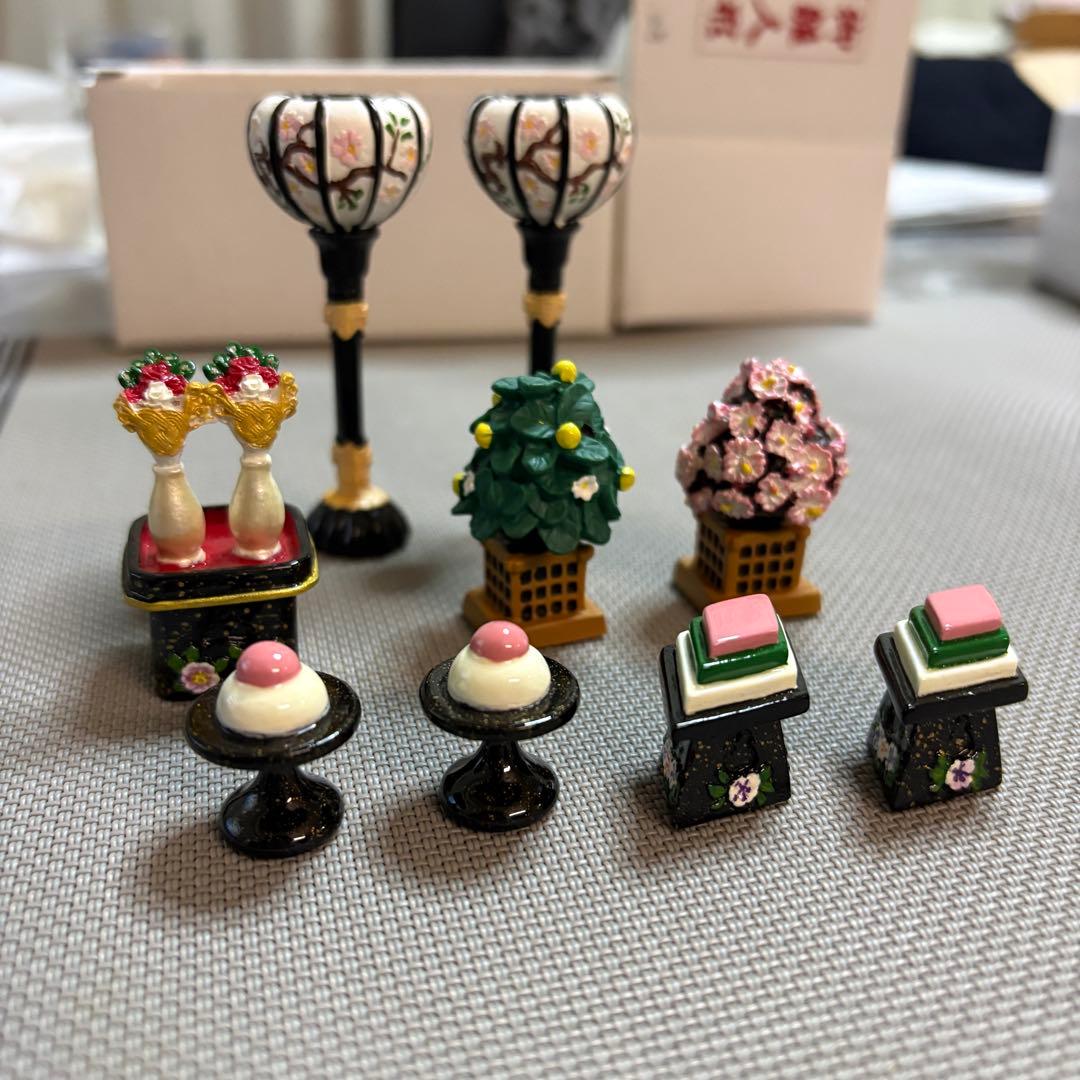 丹青堂　若菜雛　木製七段飾り　雛人形