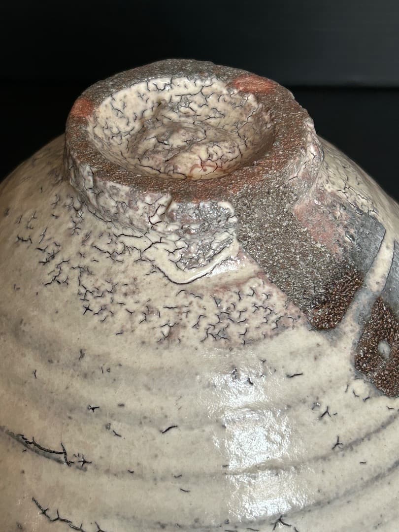 粉引茶碗 (伊藤雄志作)