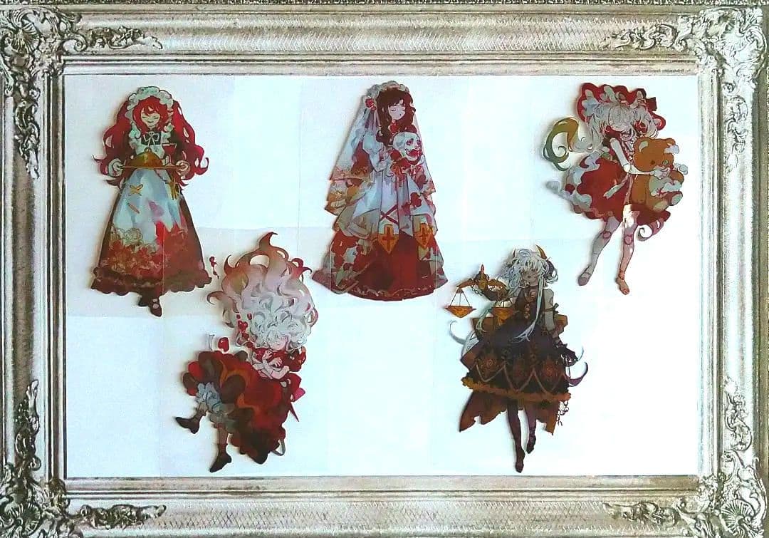 のこり２✩再販✩J37＃刺杀玫瑰(PET)純情男友切り売り海外人物マステ女の子