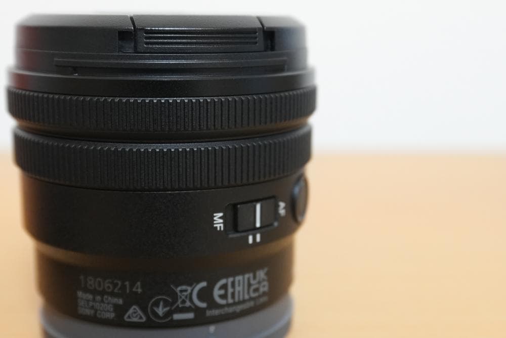【美品】SONY E PZ 10-20mm F4 G SELP1020G