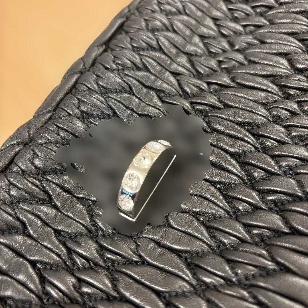 miu miu 黒 キルティング パーティーバッグ