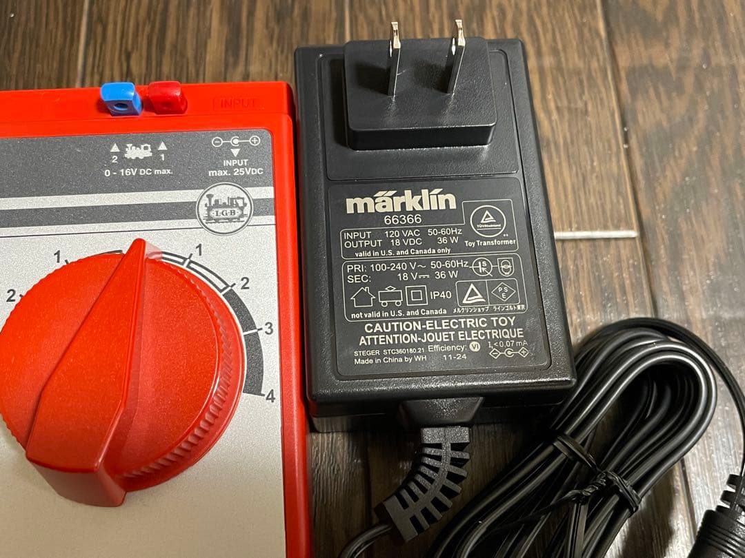 LGB メルクリン アナログコントローラー　フィーダー線付き　新品