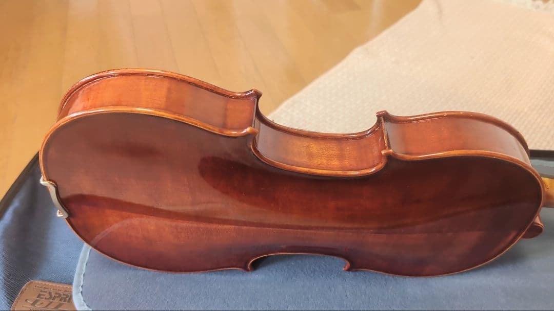 バイオリン本体 、弓、ケースほか　カバーにアーティストの直筆サイン有り