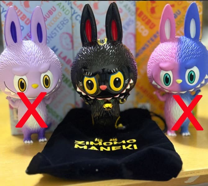 LABUBU ZIMOMO ラブブ招き猫 限定版コレクション【早い者勝ち】