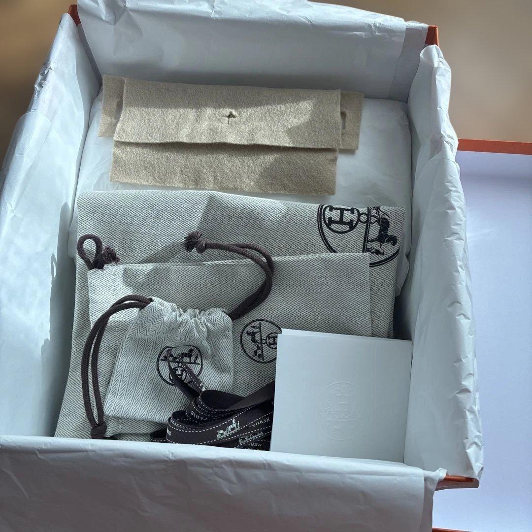 Hermès ギフトボックス　エルメス　ケリー　25 空箱　巾着付き　付属品
