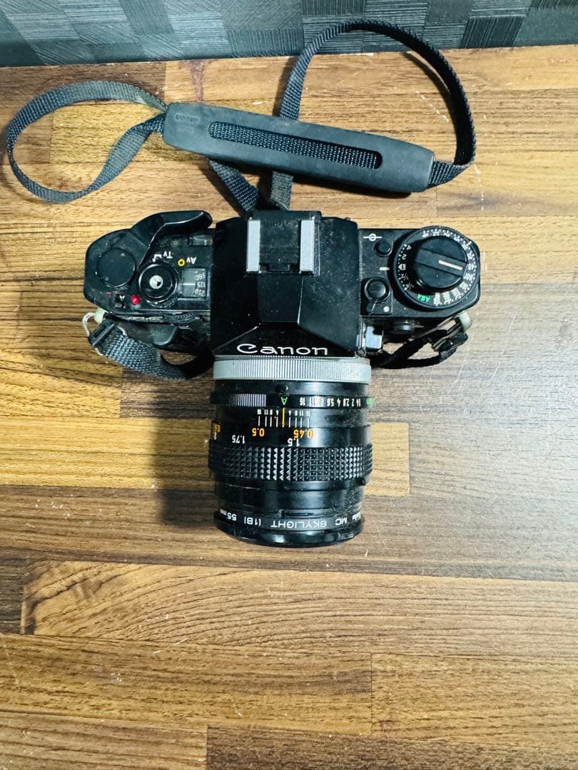 キャノン canon a-1 初期型 レトロ 時代物 当時物 レア 希少