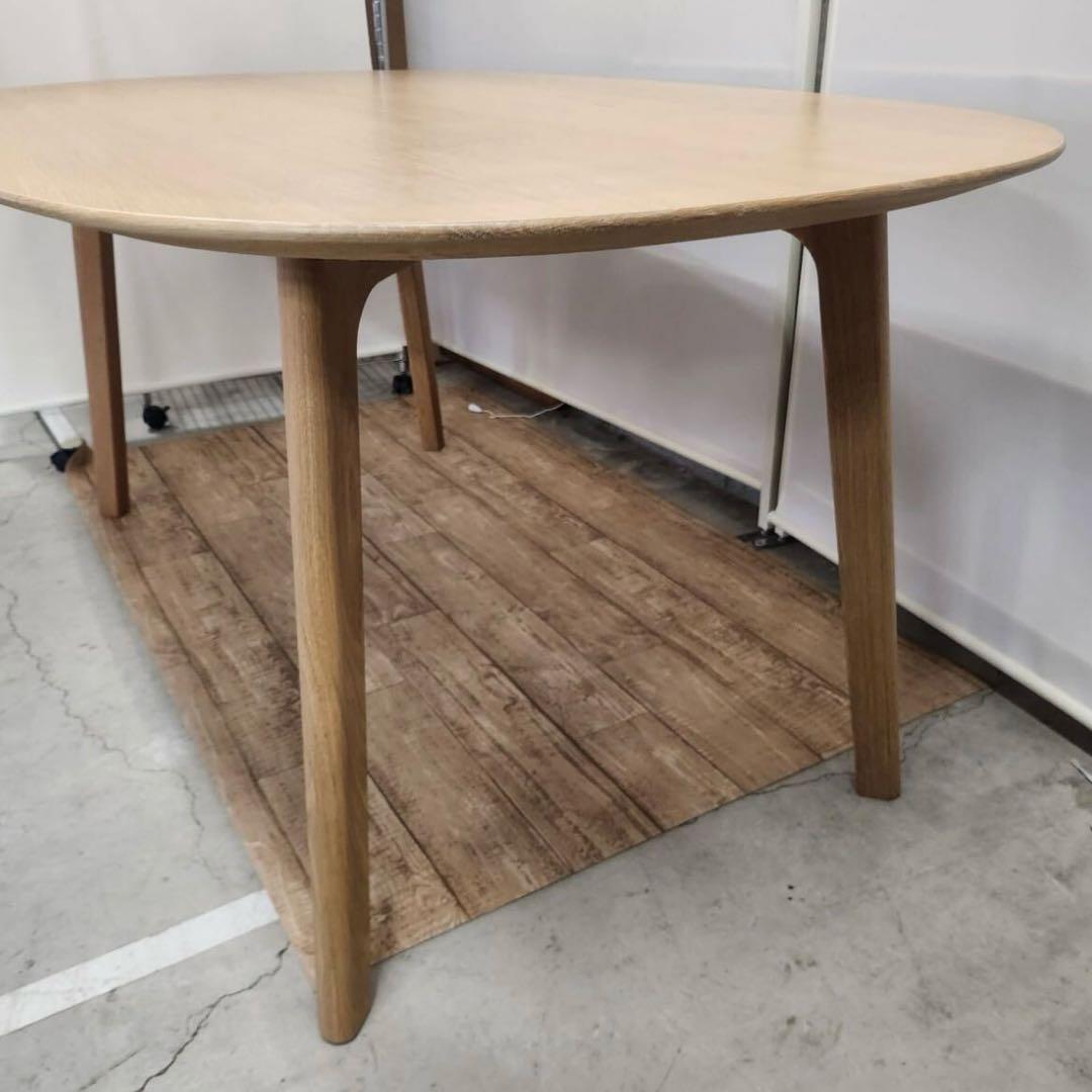 【送料込み】maruni Roundish ダイニングテーブル 160 オーク材