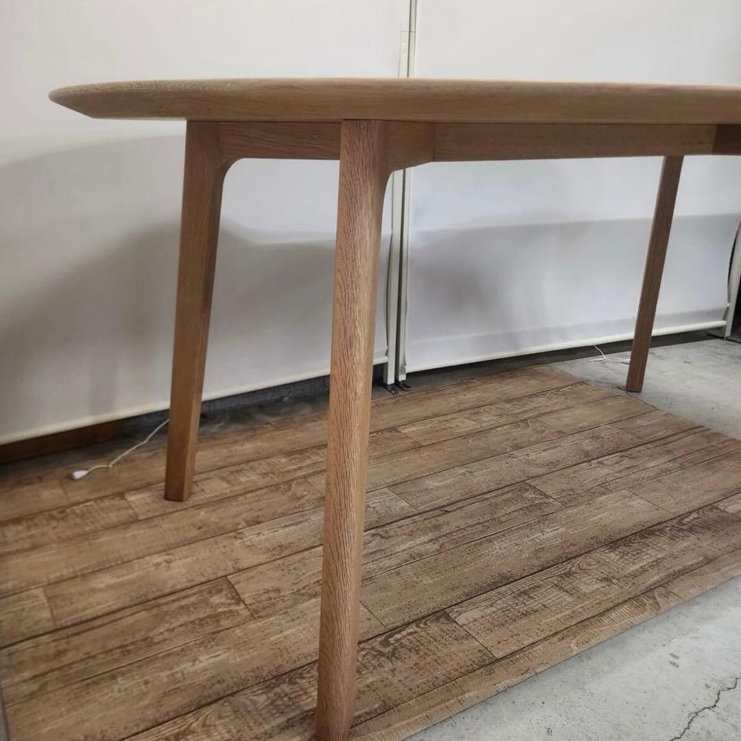 【送料込み】maruni Roundish ダイニングテーブル 160 オーク材