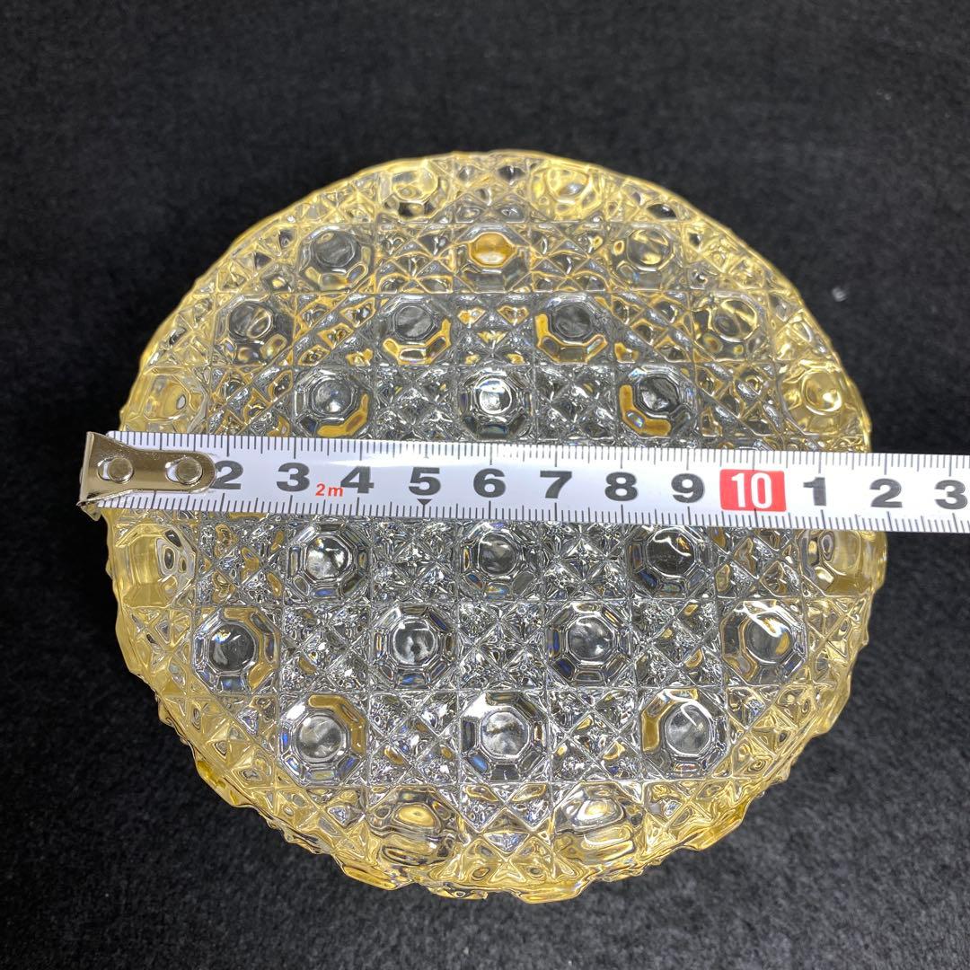 オールドバカラ　ダイヤモンドピエール　蓋物　タサコサ　東里7-1210☆1F