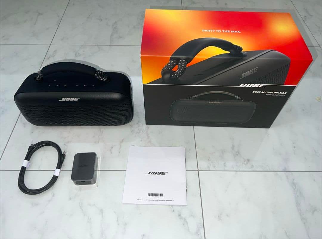 Bose SoundLink Max ポータブルスピーカー ブラック