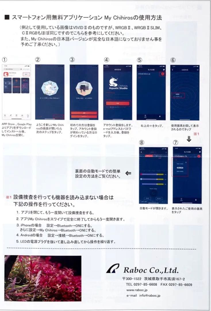 Chihiros wrgb II SLIM LED RGBライト 正規品