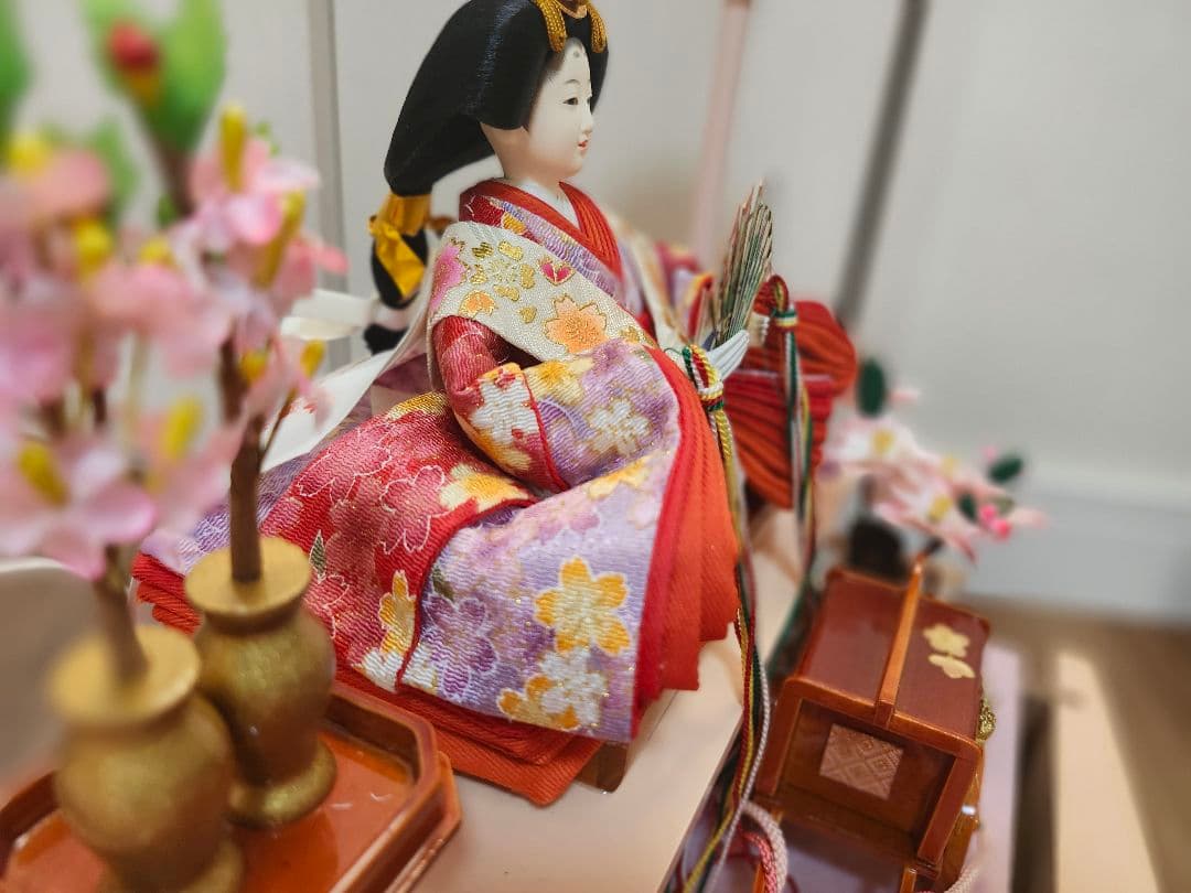 吉徳　田村由起子作　ひな人形　オルゴール→値下げ