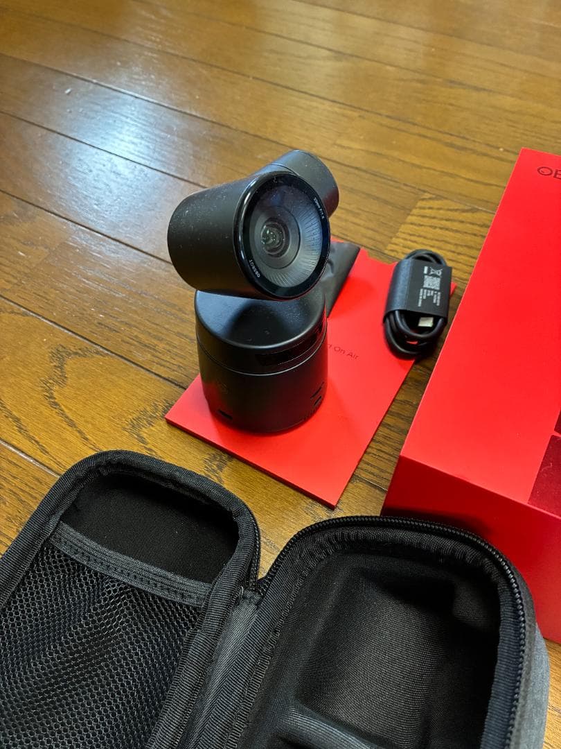 【美品・高機能】OBSBOT TAIL AIR +USBケーブル＋ケース 箱付