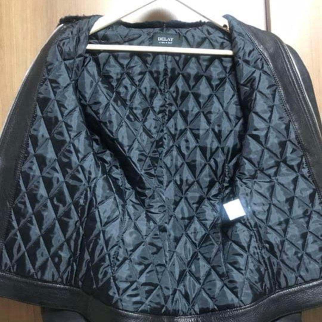 DELAY by Win & SonsディアスキンG-1ライダースジャケット