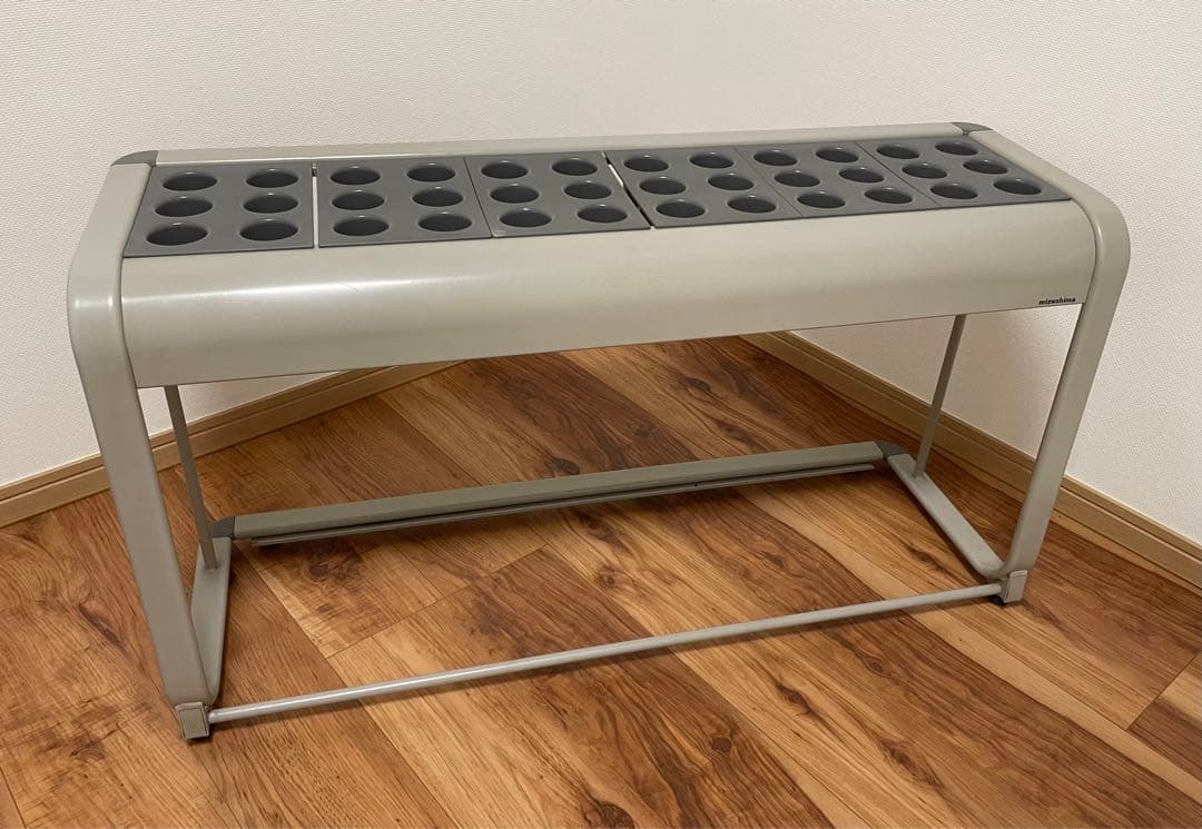 ミズシマ工業　傘立て　レインスタンド　36本立て　業務用　オフィス用