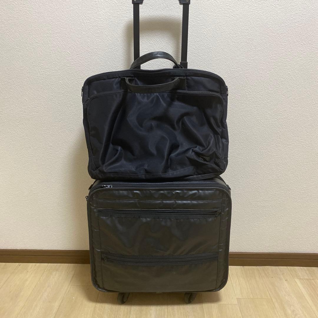 Porter 吉田 オールレザーキャリーケース&ビジネスバックセット販売