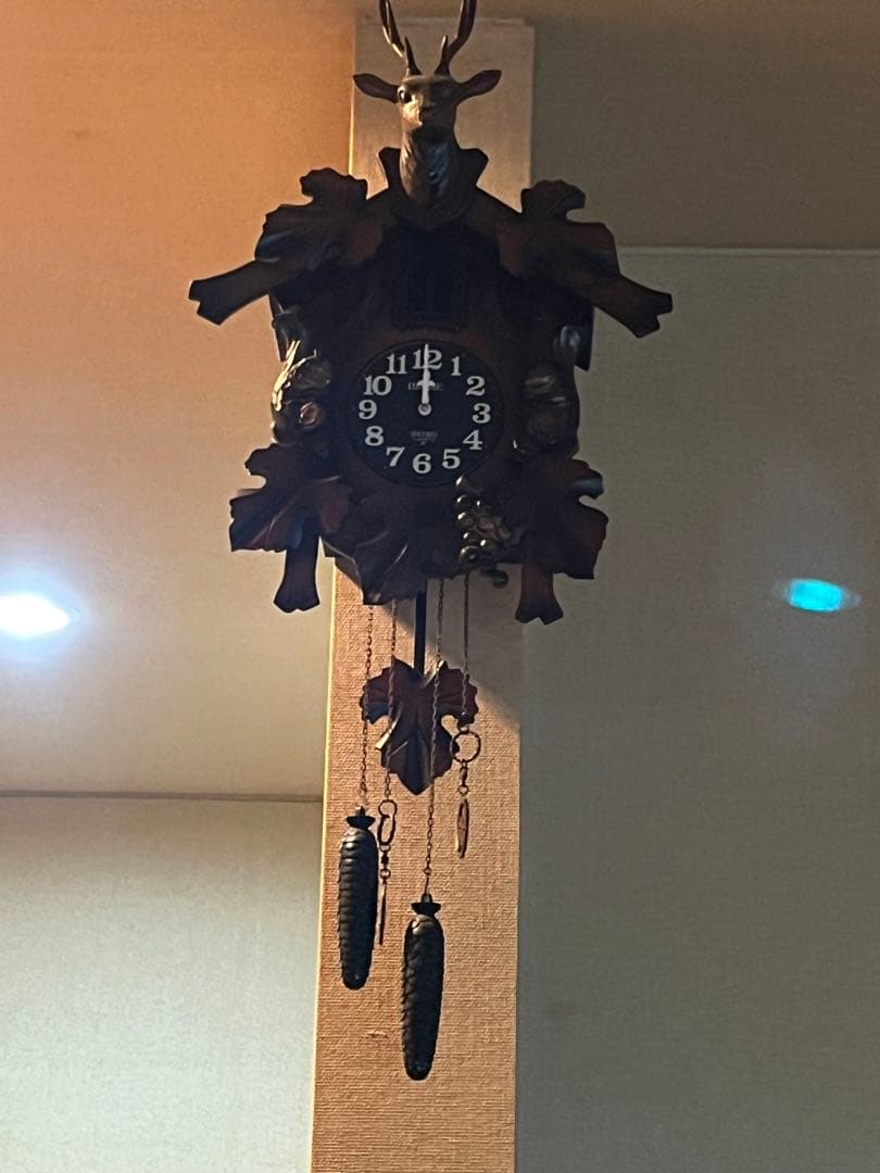 SEIKO　BIRDIE　掛時計　鳩時計　Quartz　Clock