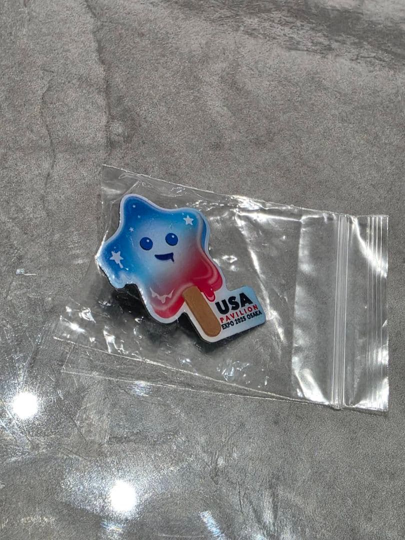 アメリカ館スパークピンバッジ