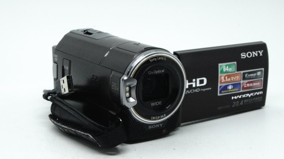 【U3052】 SONY HANDYCAM HDR-CX590V ソニー