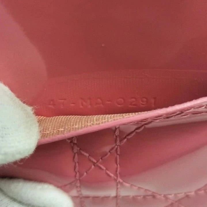 ABA11-6 クリスチャンディオール LADY DIOR カナージュ エナメル