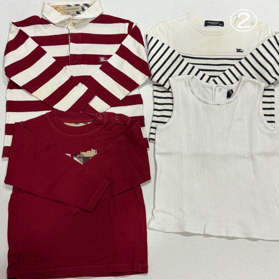 Burberry 5枚＋汚れあり4枚セット 90cm～98cm