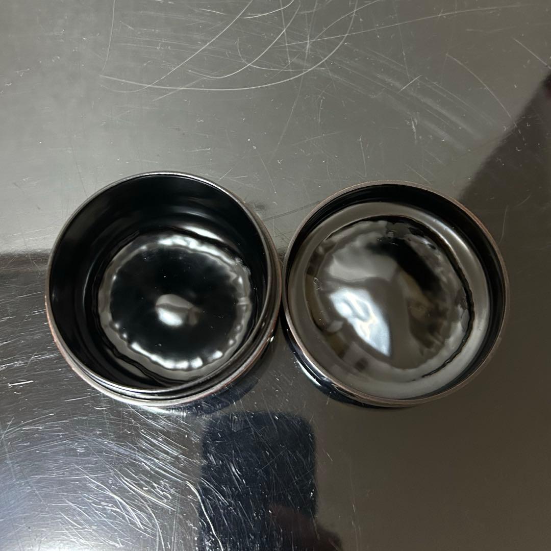 表完　籠目蒔絵溜竹平棗　茶道具懐石茶箱鵬雲斎坐忘斎淡々斎即中斎七事式水屋道具香合