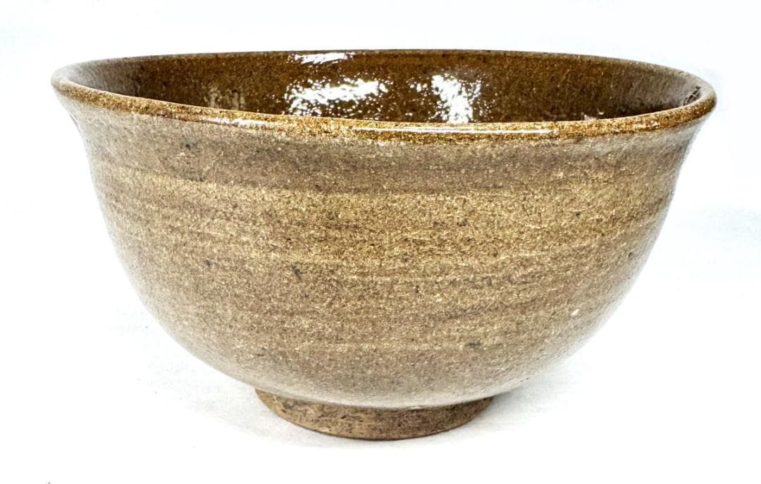古唐津 飴釉大茶碗 箱付 時代物 古美術 茶碗 ウブ品 入手困難 WWTT009