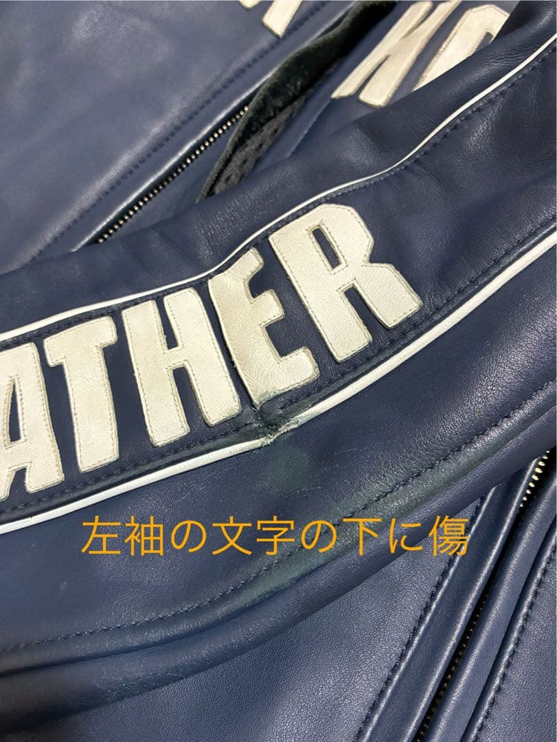 KADOYA BLACK HORSE レザーライダースジャケット