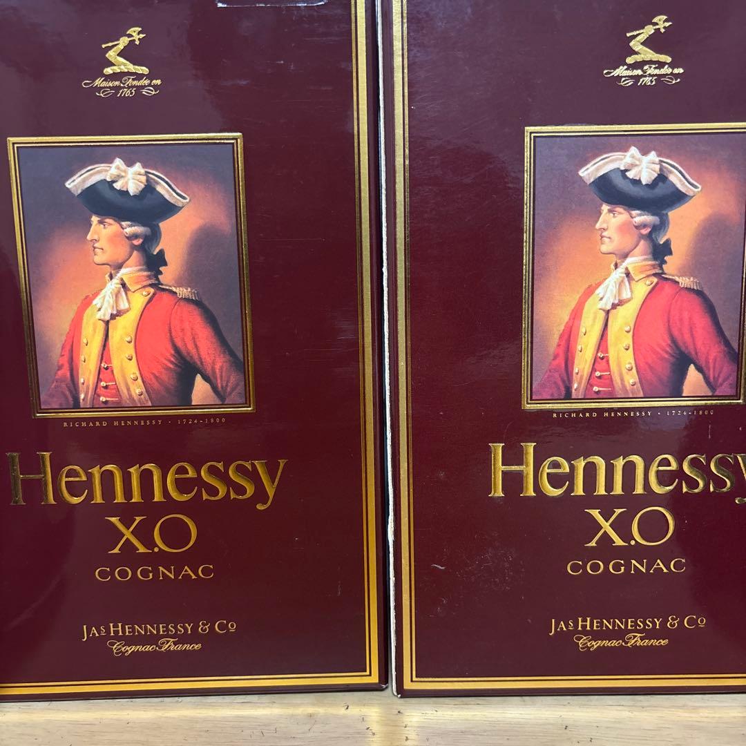 Hennessy XO 2本セット オリジナルボックス付き