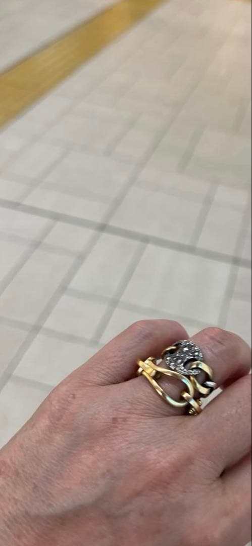 新年セール❣️hum REFINE L COLLECTION RING